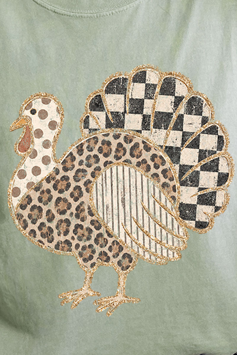 Wild Turkey Comfort Colors Adult Ring-Spun Cotton Tee
