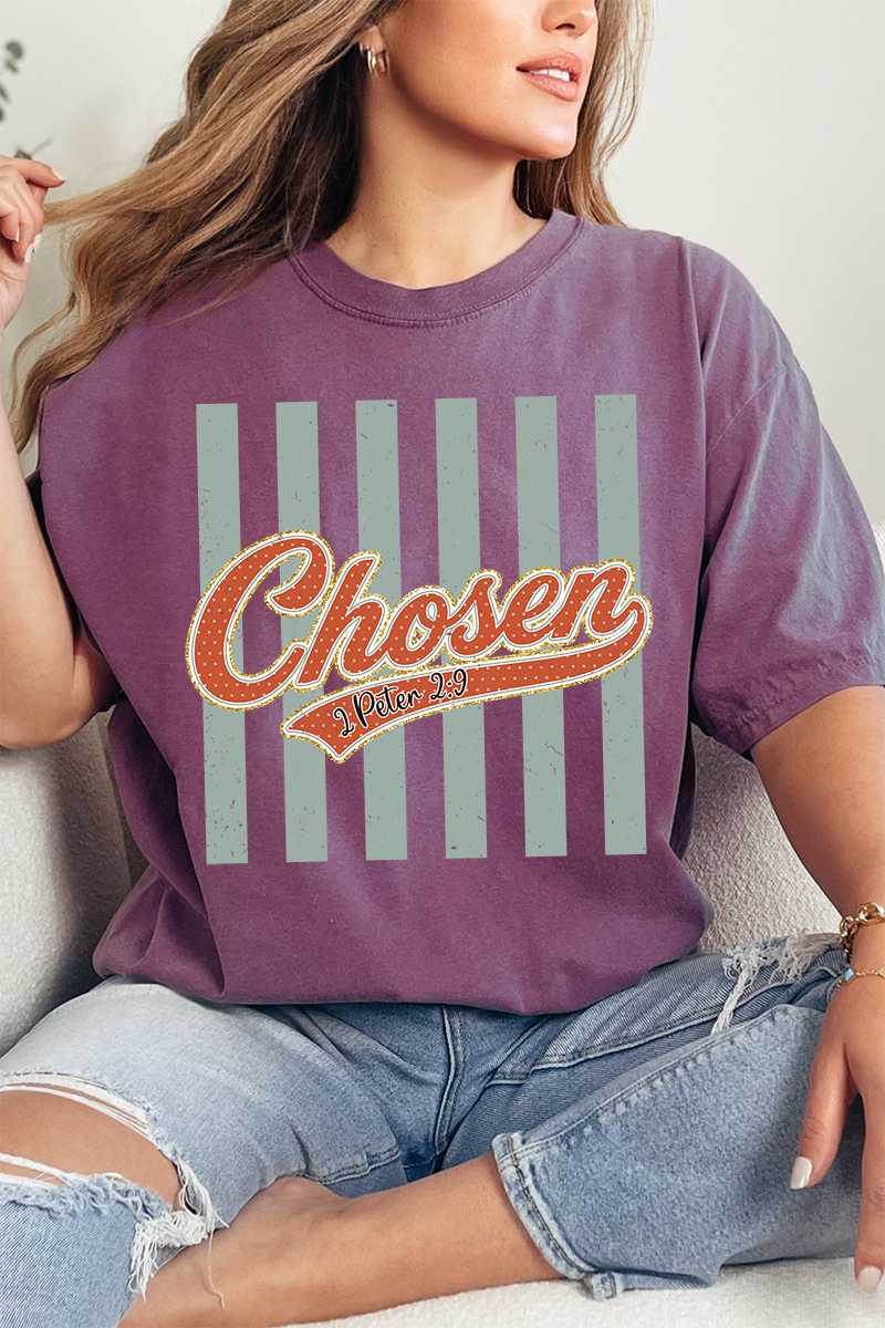Team Chosen Comfort Colors Adult Ring-Spun Cotton Tee