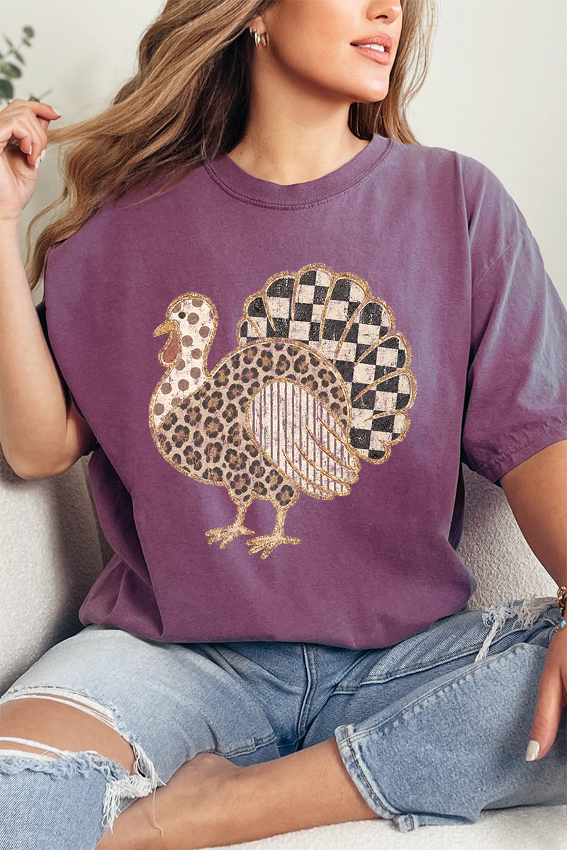 Wild Turkey Comfort Colors Adult Ring-Spun Cotton Tee
