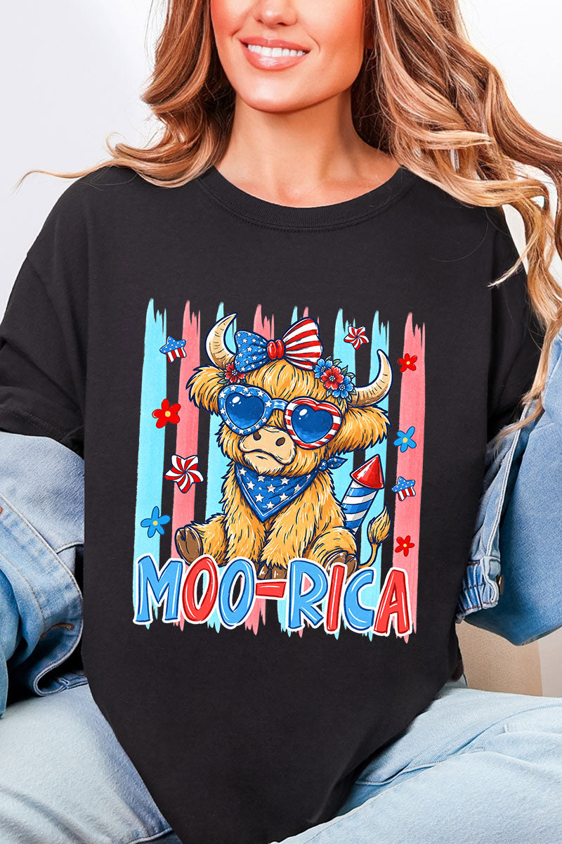 Moo-Rica Comfort Colors Adult Ring-Spun Cotton Tee