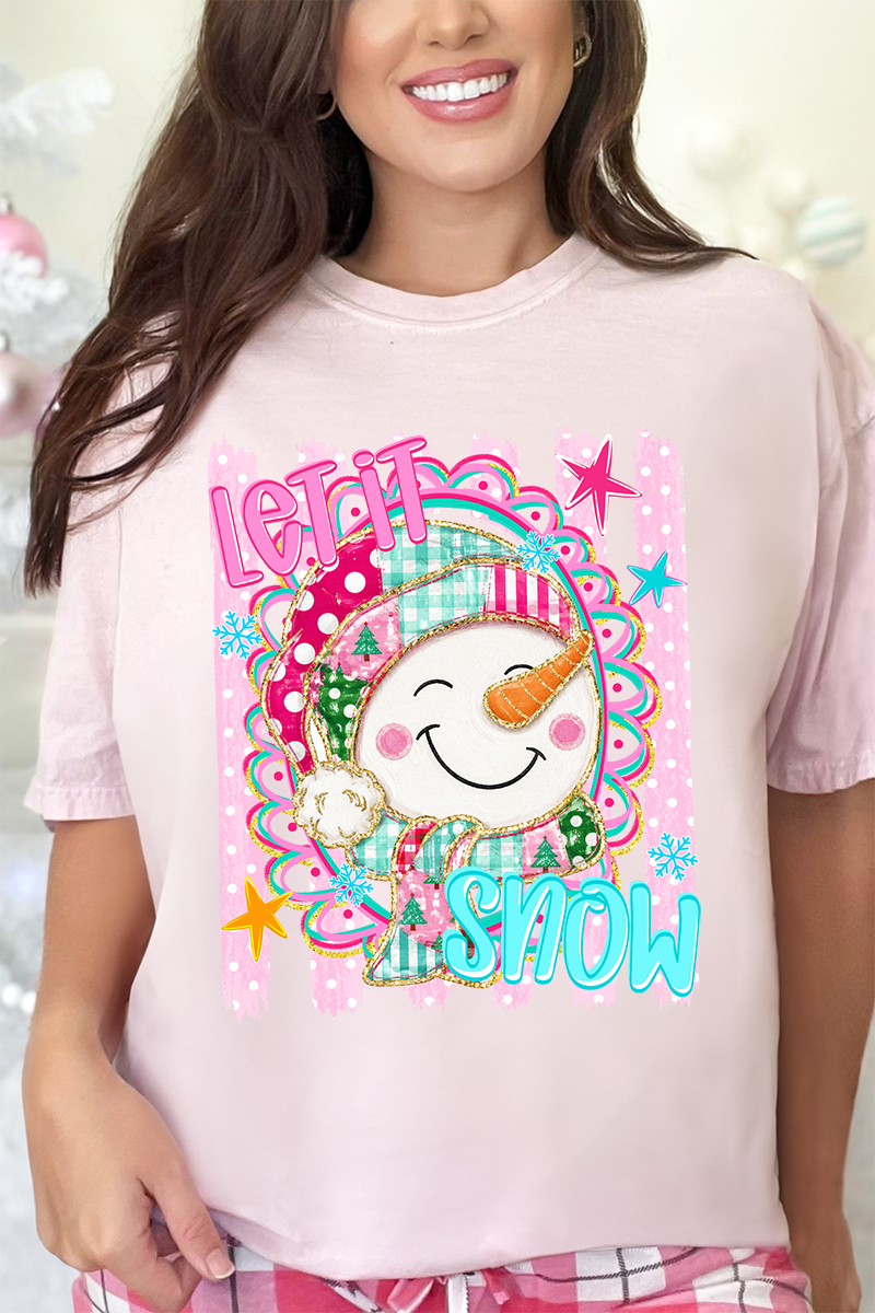 Snow Much Sass Comfort Colors Adult Ring-Spun Cotton Tee