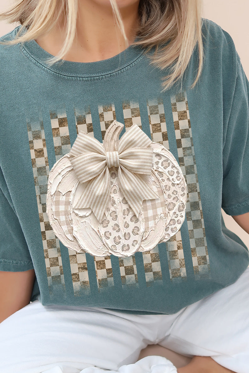 Painted Pumpkin Latte Comfort Colors Adult Ring-Spun Cotton Tee