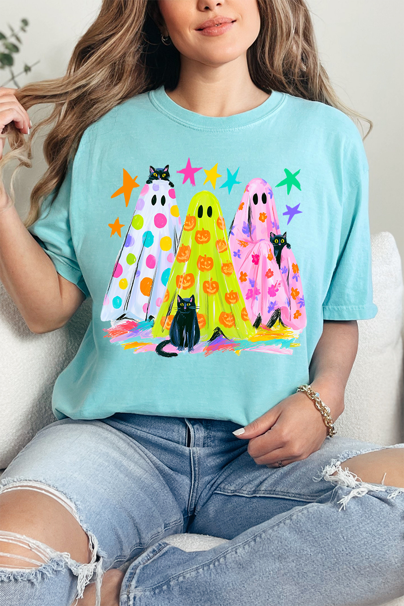 Neon Night Spirits Comfort Colors Adult Ring-Spun Cotton Tee