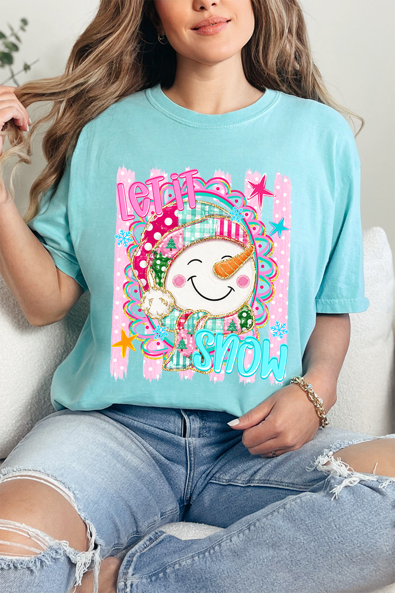 Snow Much Sass Comfort Colors Adult Ring-Spun Cotton Tee