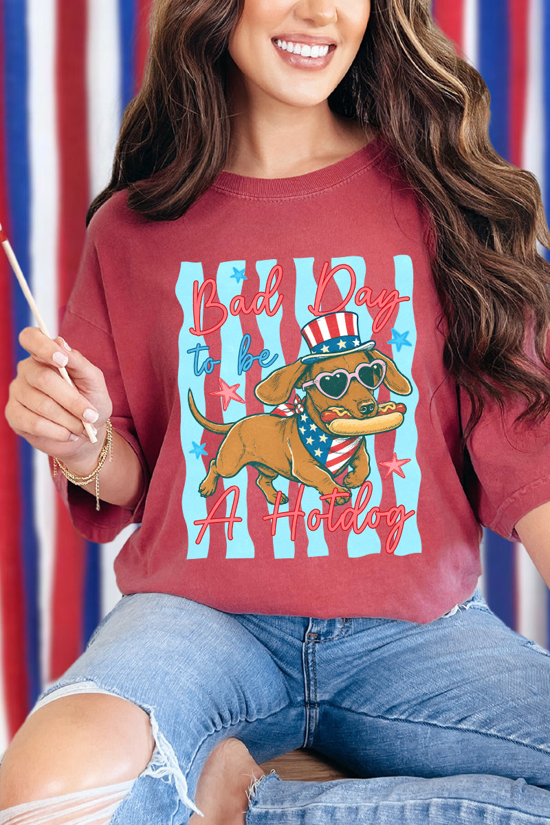 A Ruff Day Comfort Colors Adult Ring-Spun Cotton Tee