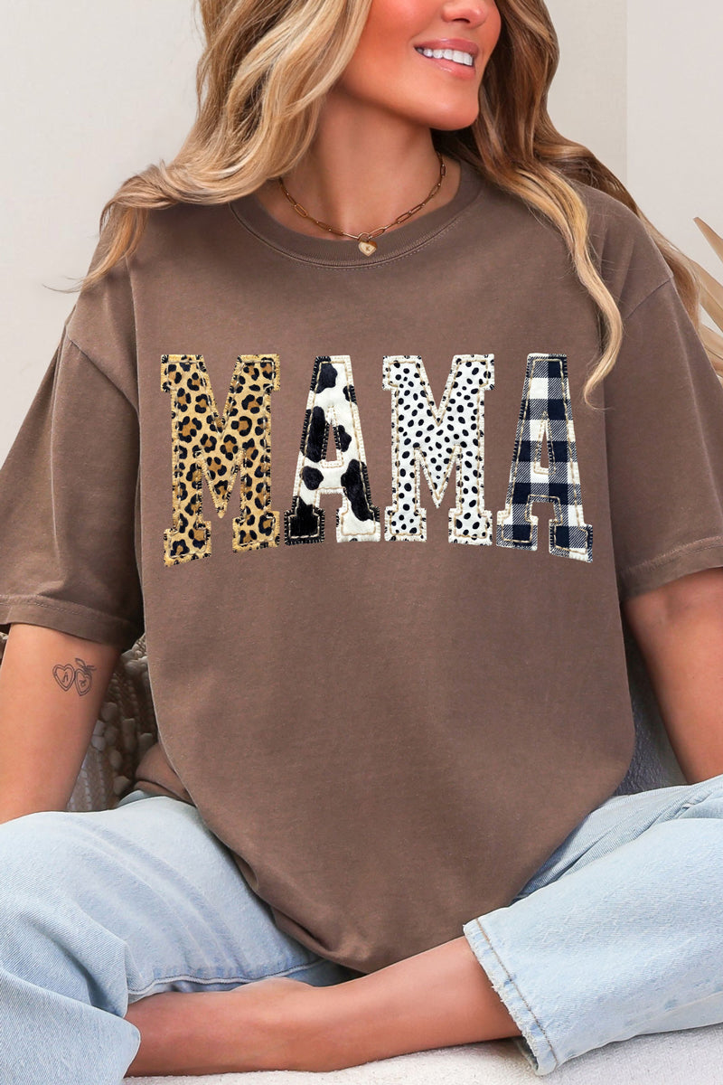 Pattern Play Mama Comfort Colors Adult Ring-Spun Cotton Tee