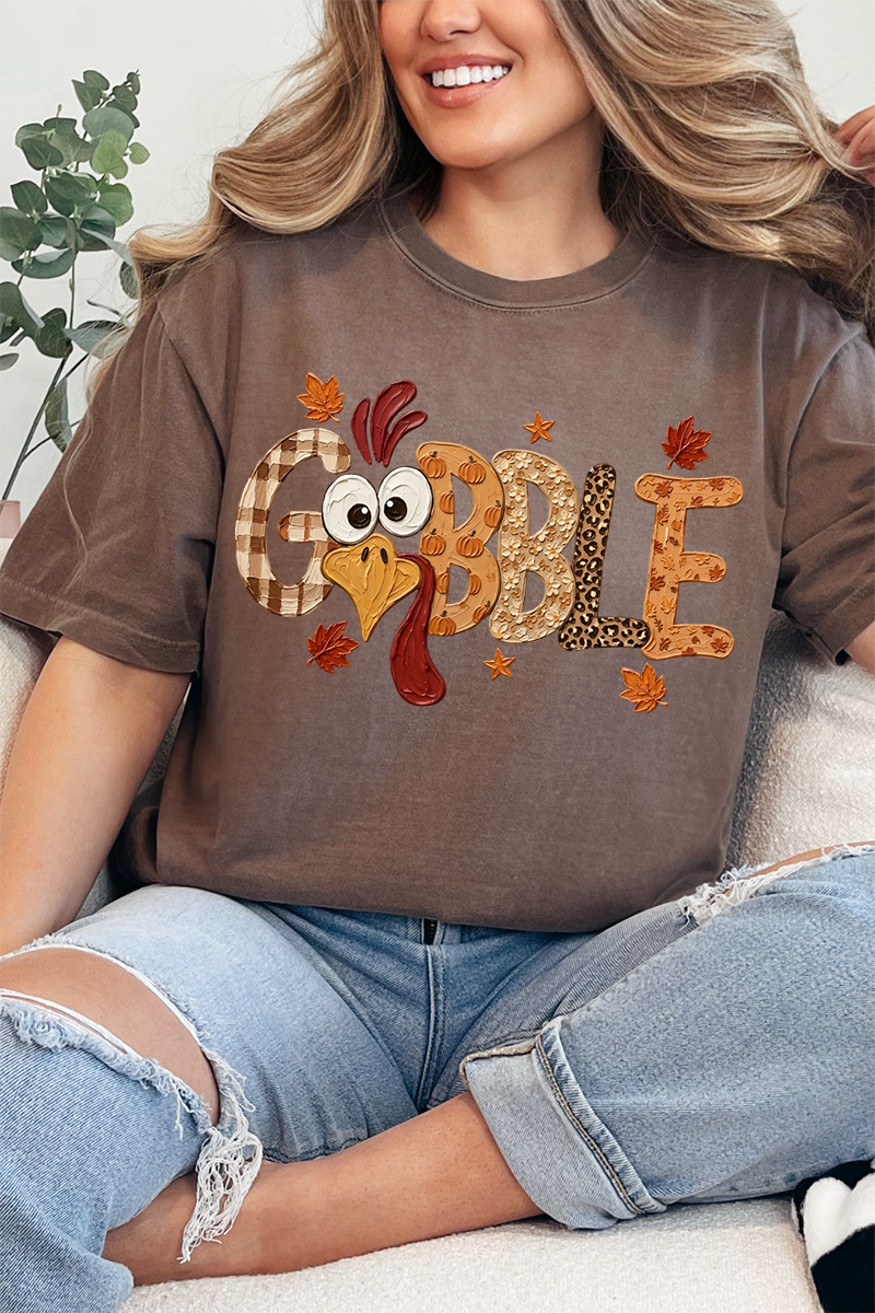 Gobble Season Comfort Colors Adult Ring-Spun Cotton Tee