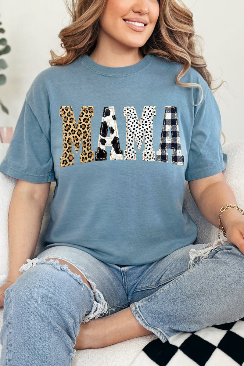 Pattern Play Mama Comfort Colors Adult Ring-Spun Cotton Tee