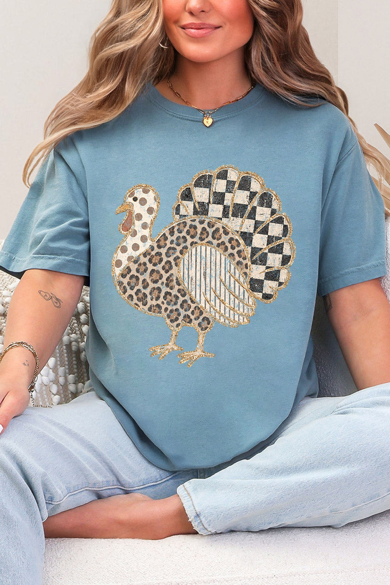 Wild Turkey Comfort Colors Adult Ring-Spun Cotton Tee
