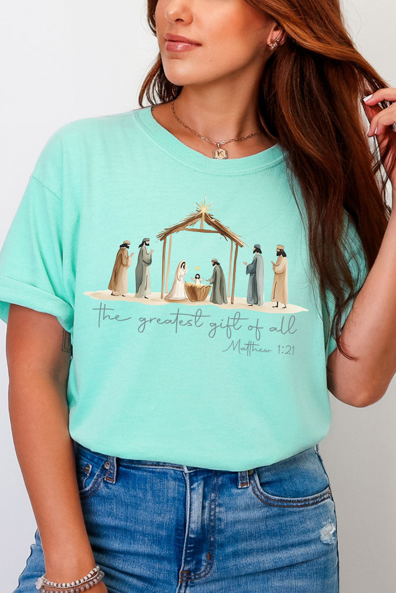 Precious Greatest Gift Of All Comfort Colors Adult Ring-Spun Cotton Tee