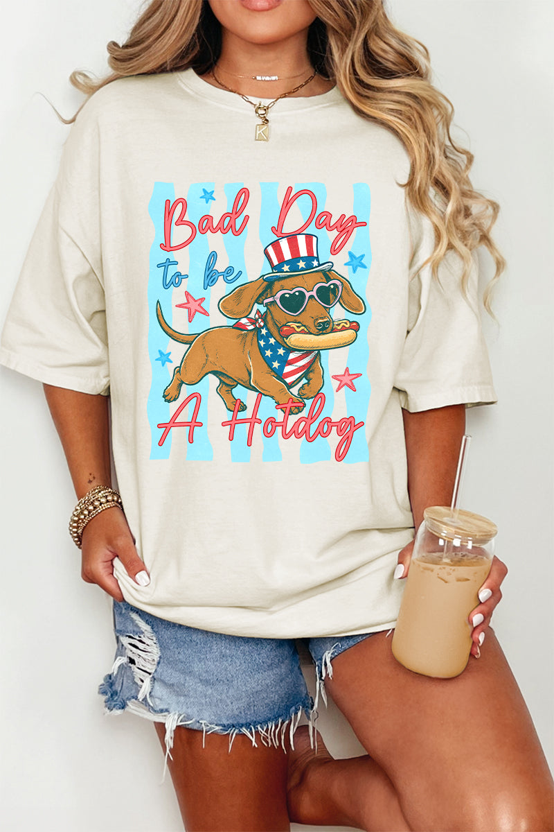 A Ruff Day Comfort Colors Adult Ring-Spun Cotton Tee