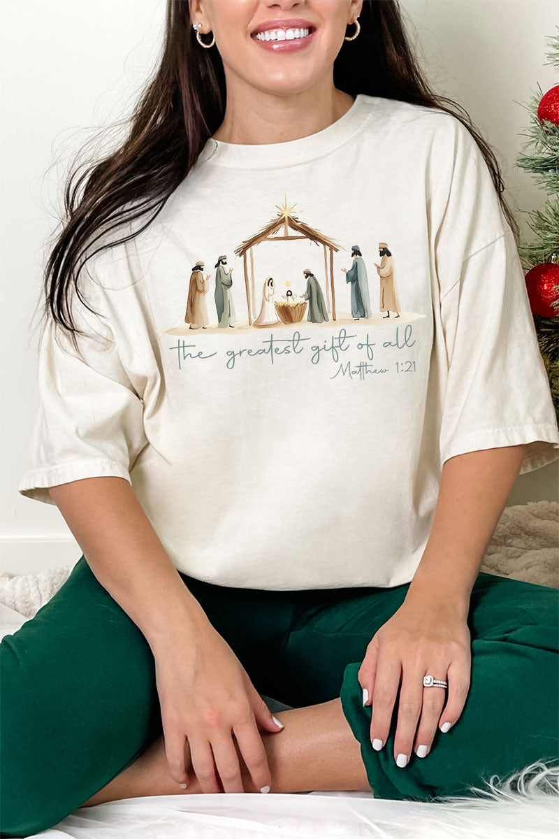 Precious Greatest Gift Of All Comfort Colors Adult Ring-Spun Cotton Tee