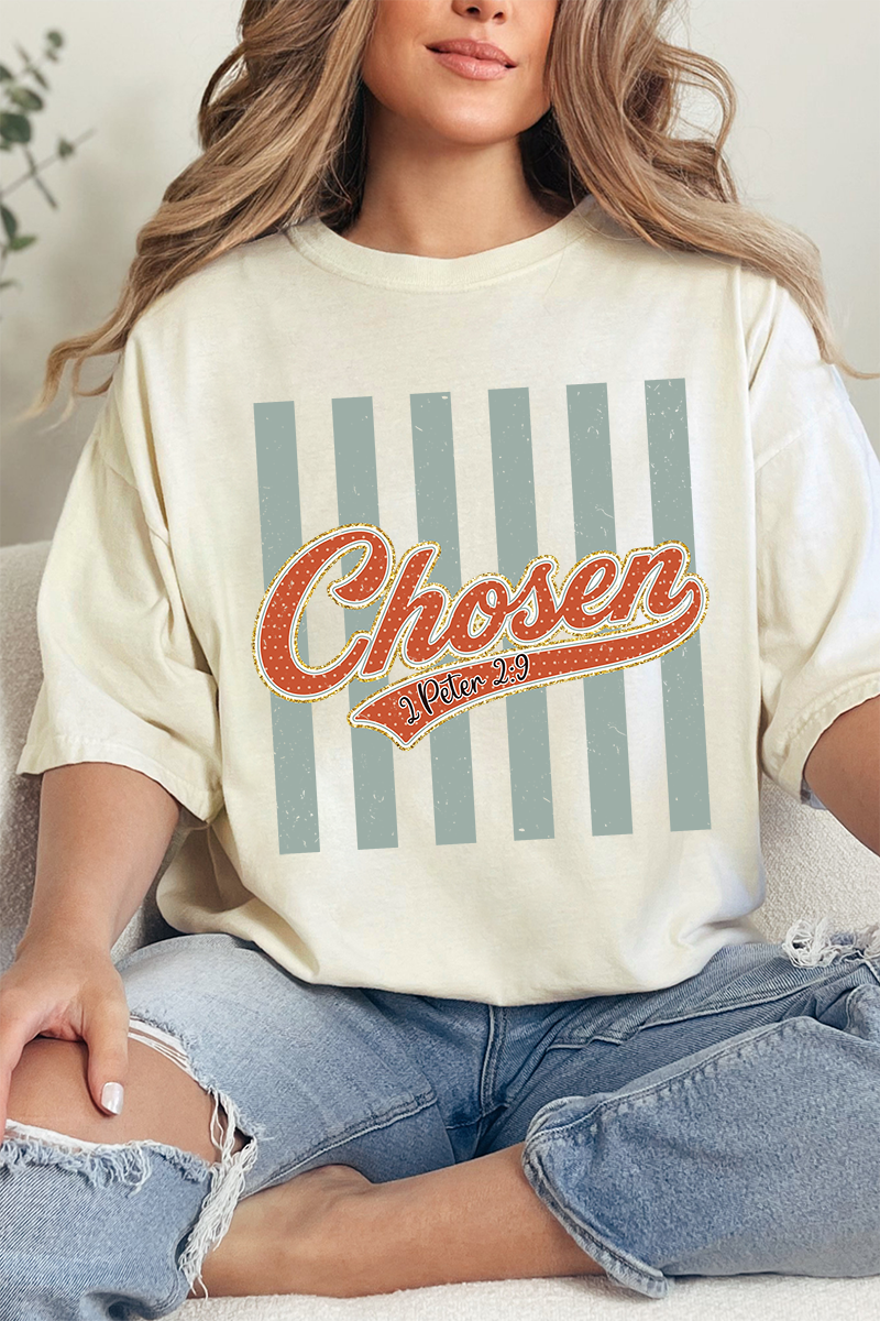 Team Chosen Comfort Colors Adult Ring-Spun Cotton Tee