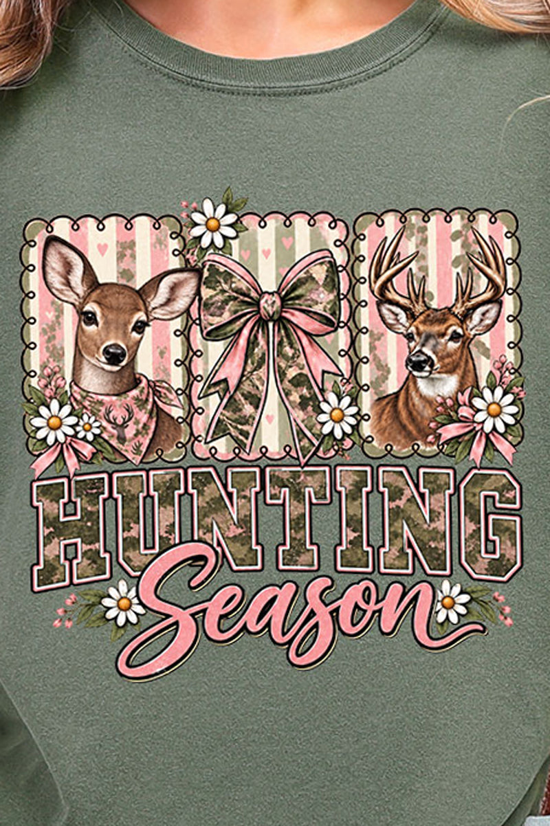 Camo & Bows Hunting Season Comfort Colors Adult Ring-Spun Cotton Tee
