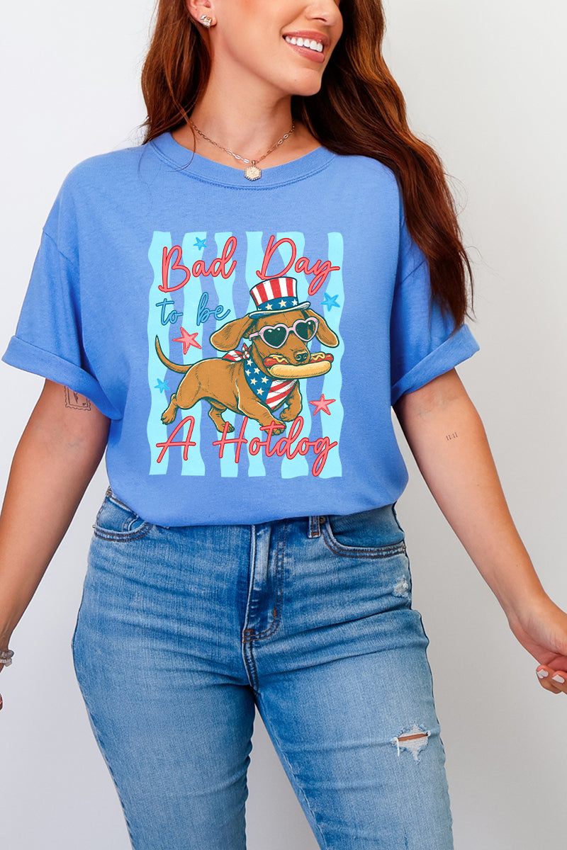 A Ruff Day Comfort Colors Adult Ring-Spun Cotton Tee