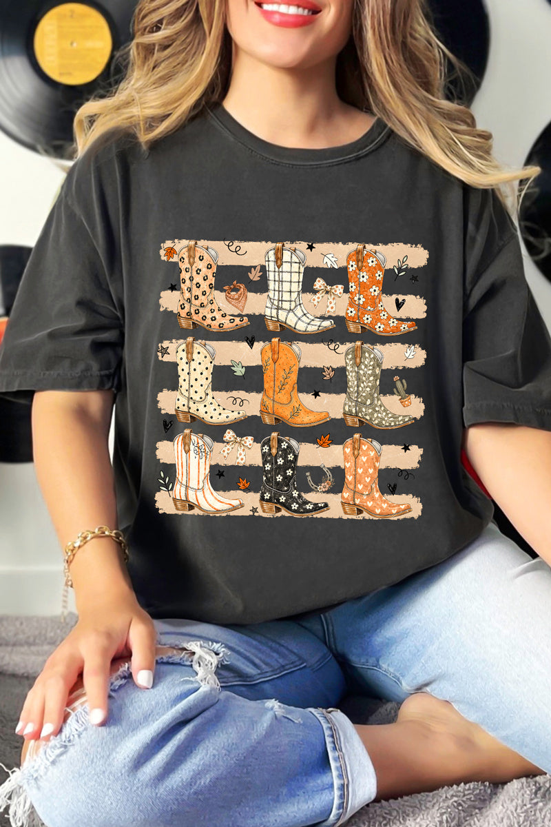 Kickin’ Up Autumn Comfort Colors Adult Ring-Spun Cotton Tee