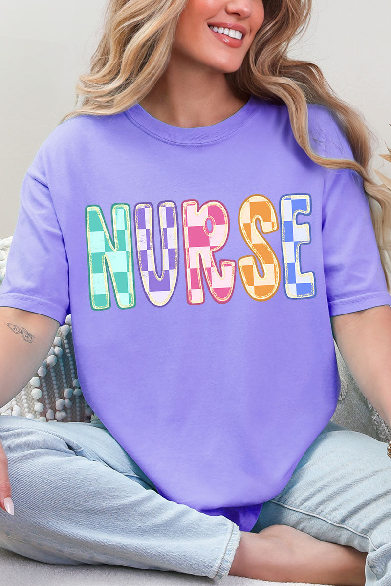Bright Minds Nurse Comfort Colors Adult Ring-Spun Cotton Tee