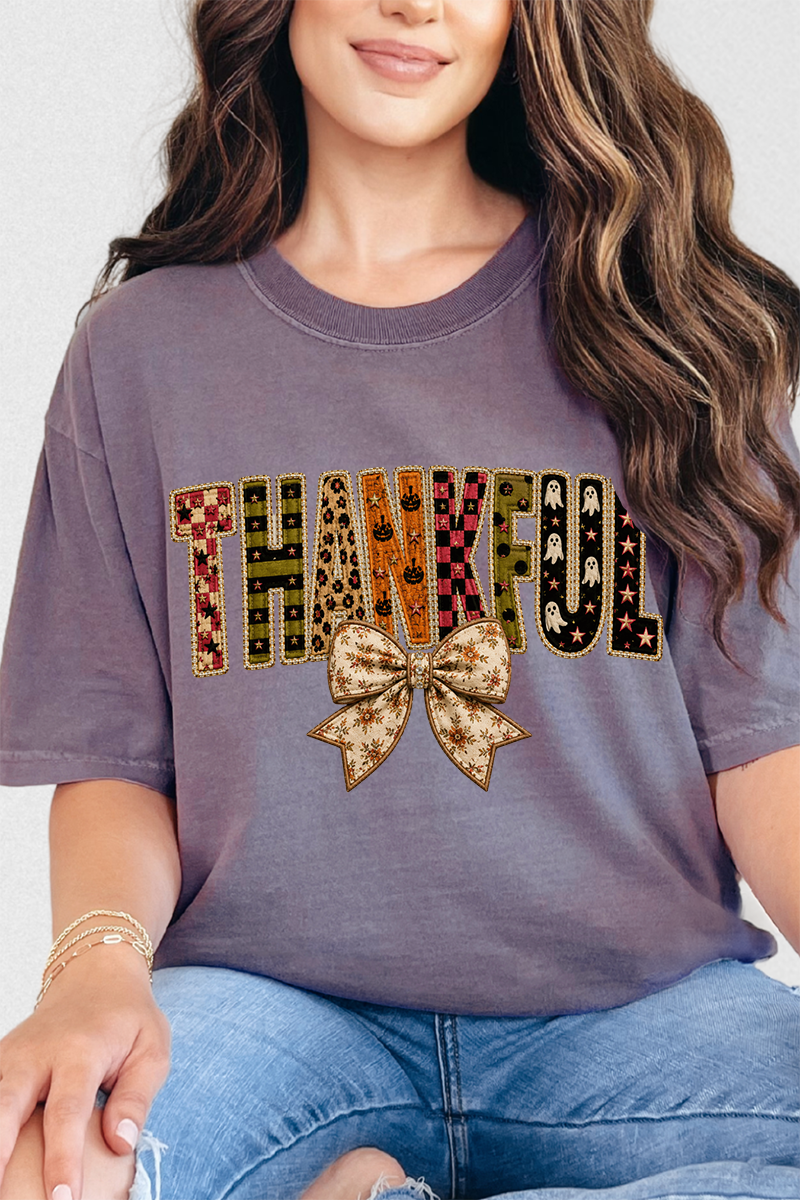 Thankful Fall Spirit Comfort Colors Adult Ring-Spun Cotton Tee