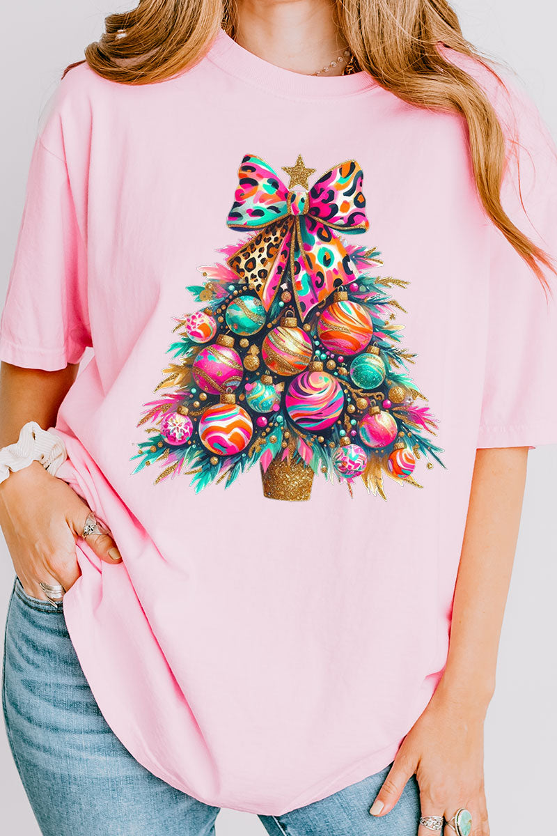 Vivid Christmas Tree Comfort Colors Adult Ring-Spun Cotton Tee