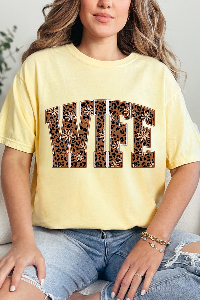 Wildflower Wife Comfort Colors Adult Ring-Spun Cotton Tee