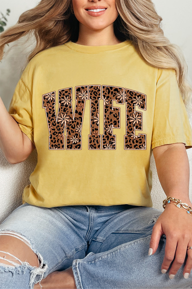 Wildflower Wife Comfort Colors Adult Ring-Spun Cotton Tee