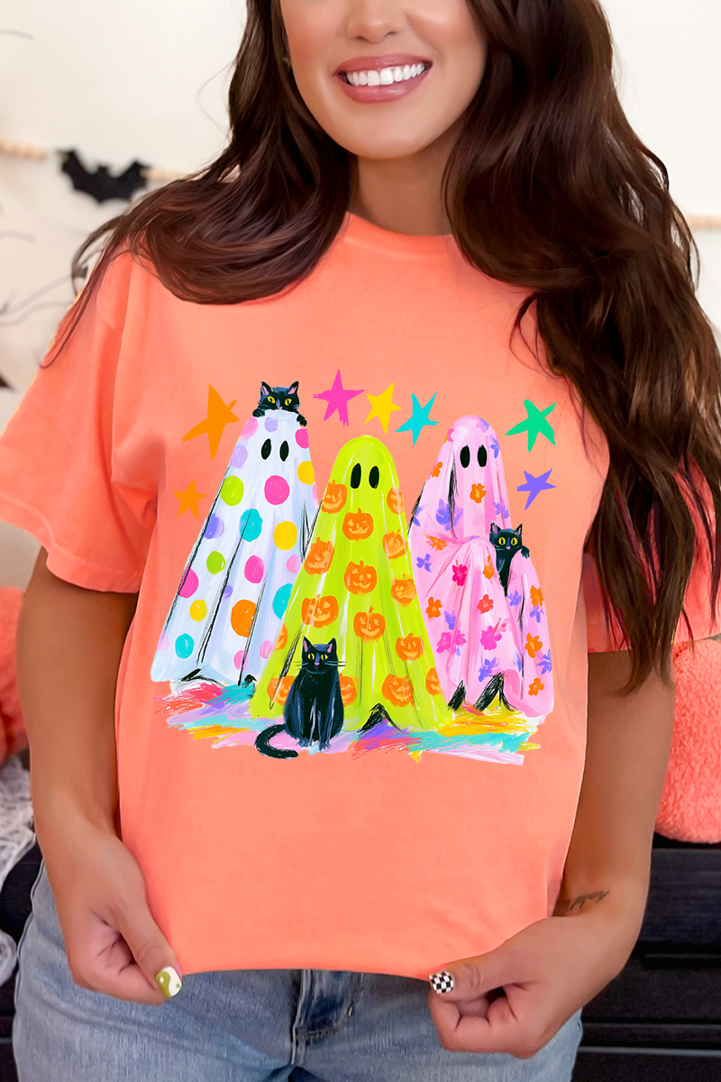 Neon Night Spirits Comfort Colors Adult Ring-Spun Cotton Tee