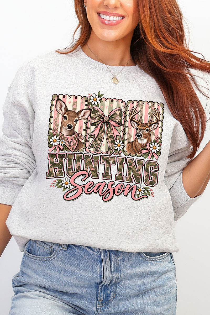 Camo & Bows Hunting Season Heavy Blend Crew Sweatshirt