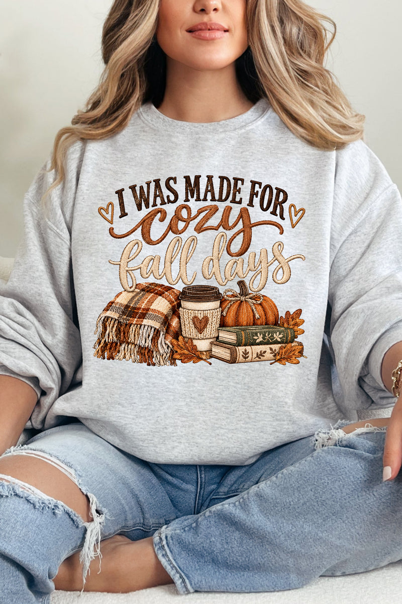 Cozy Fall Essentials Heavy Blend Crew Sweatshirt