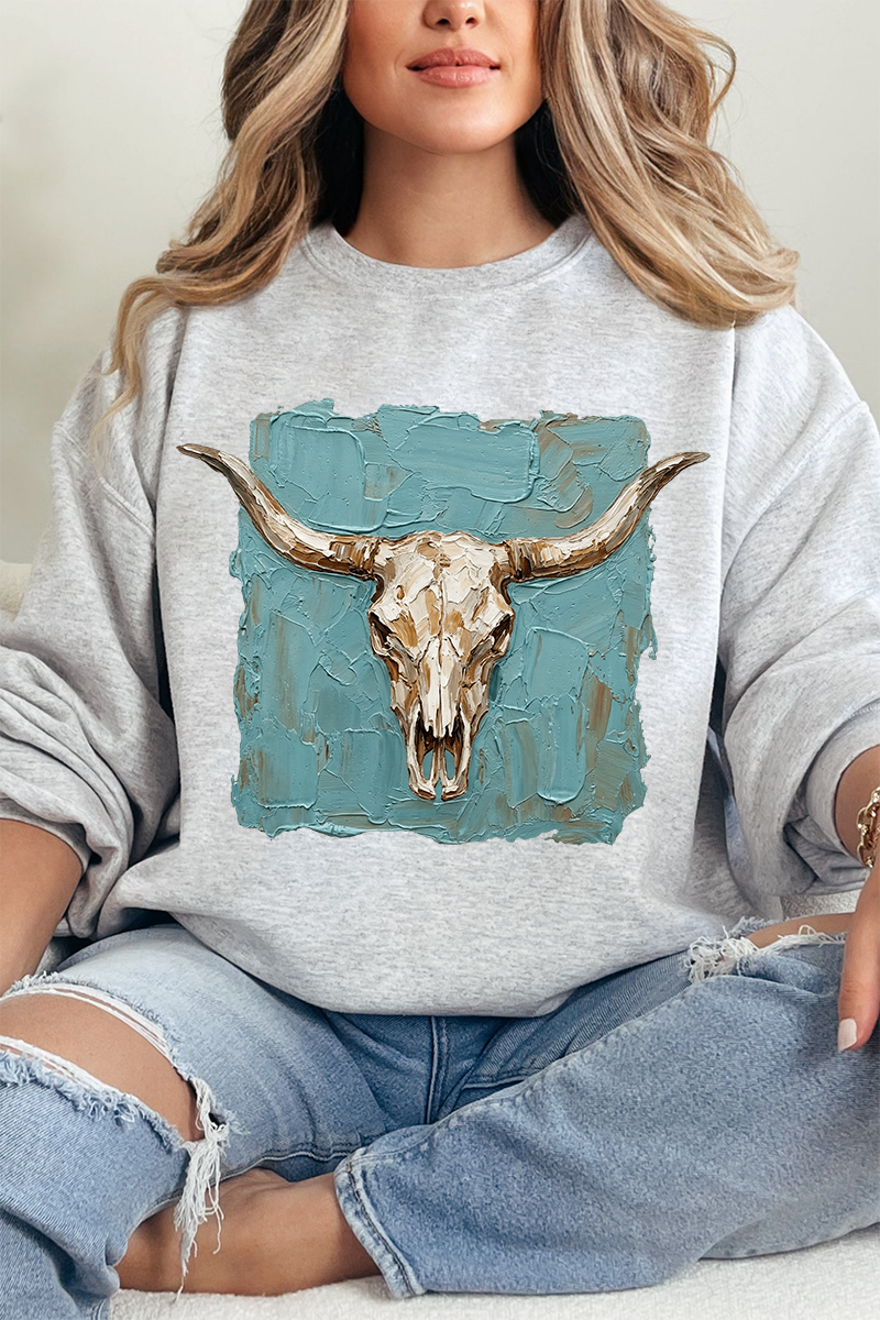 Longhorn Gallery Heavy Blend Crew Sweatshirt
