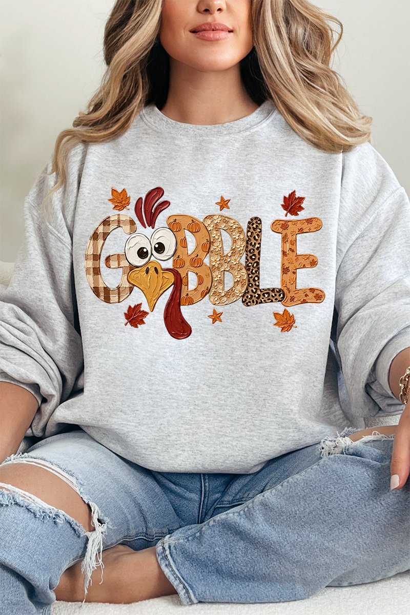 Gobble Season Heavy Blend Crew Sweatshirt