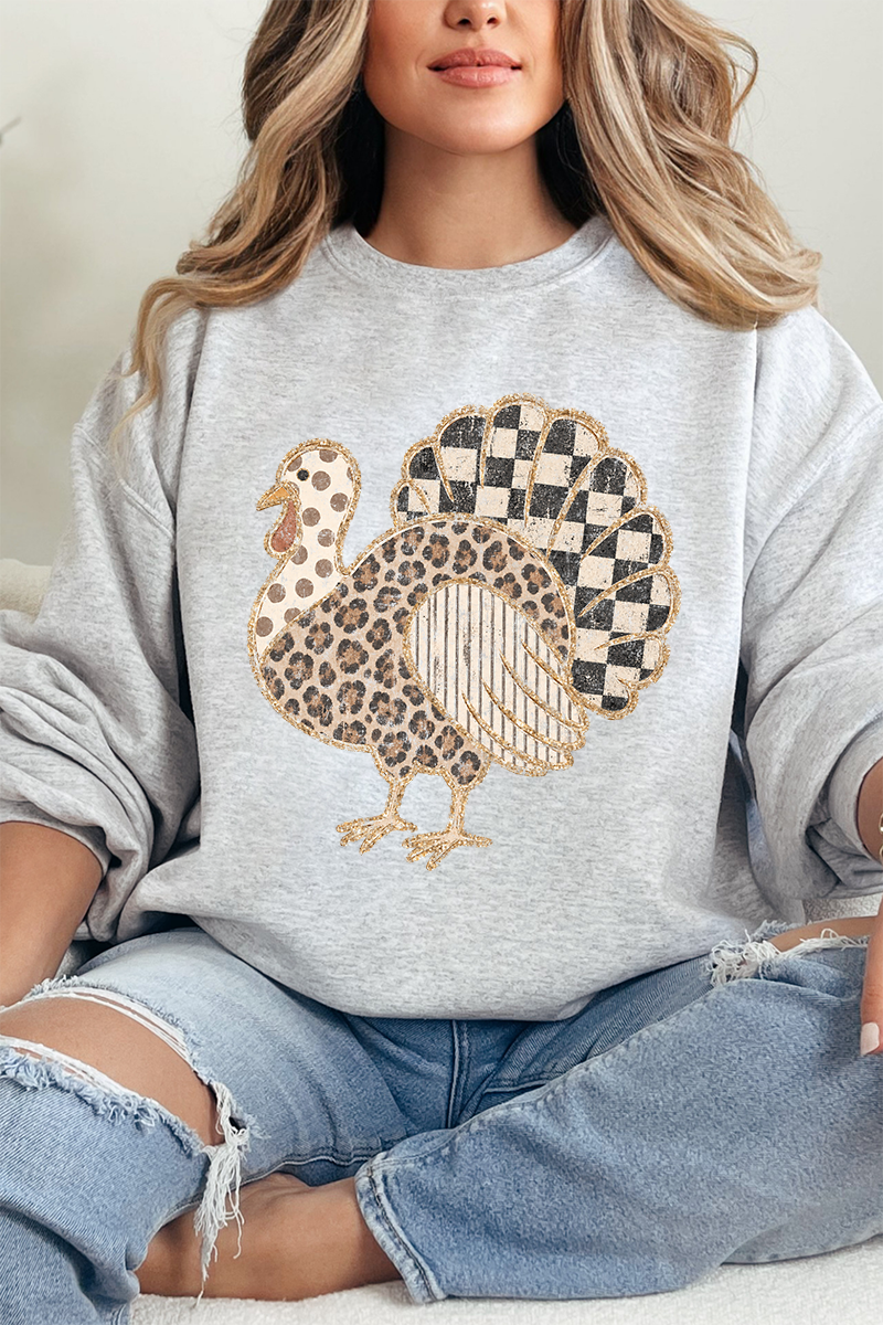 Wild Turkey Heavy Blend Crew Sweatshirt