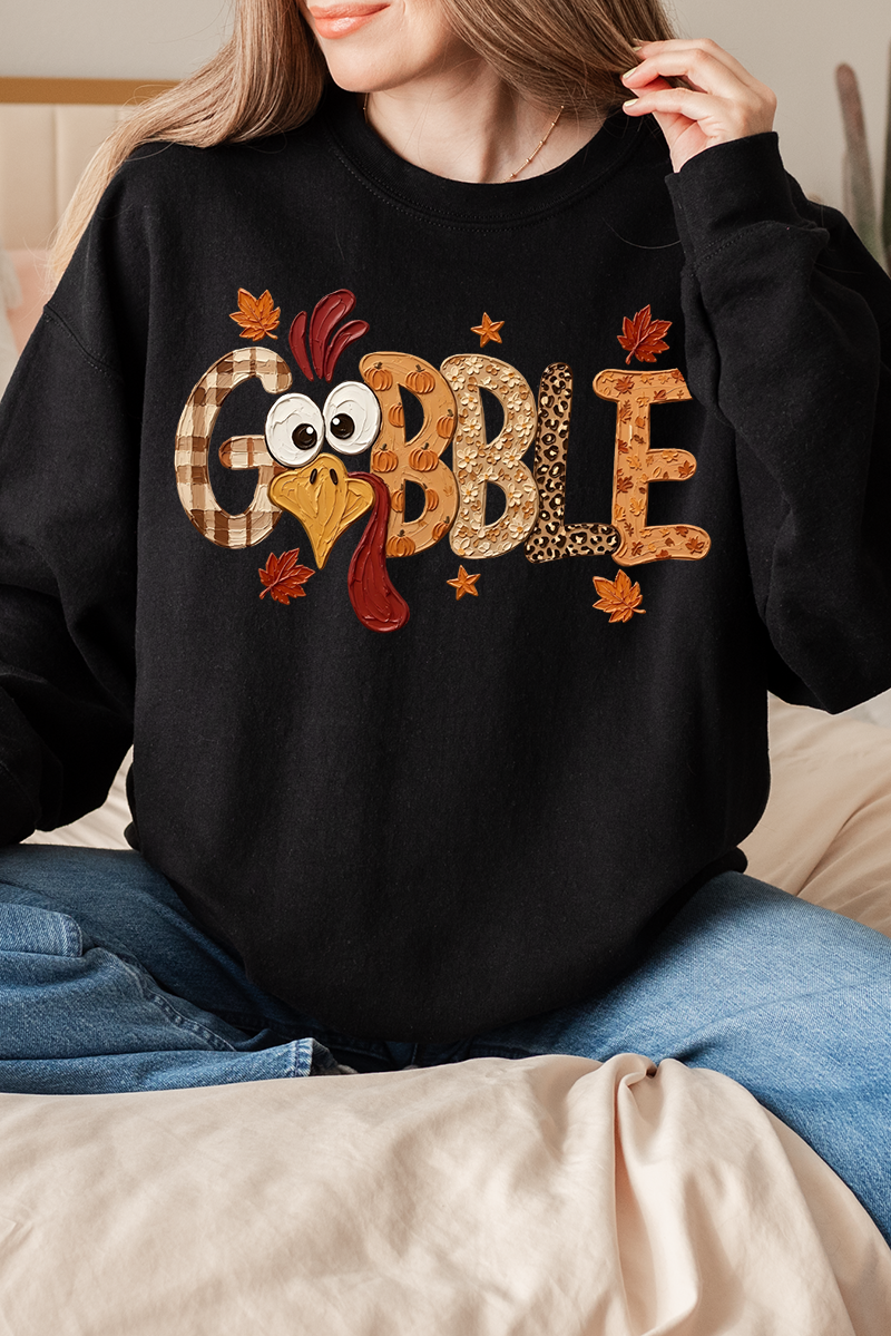 Gobble Season Heavy Blend Crew Sweatshirt