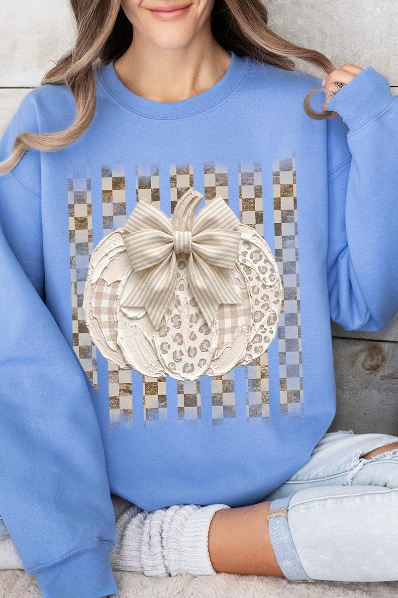 Painted Pumpkin Latte Heavy Blend Crew Sweatshirt