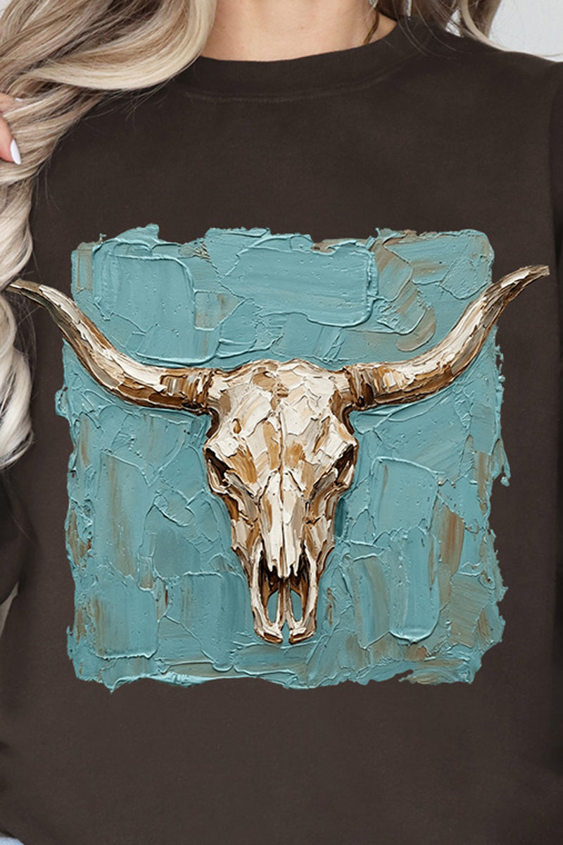 Longhorn Gallery Heavy Blend Crew Sweatshirt
