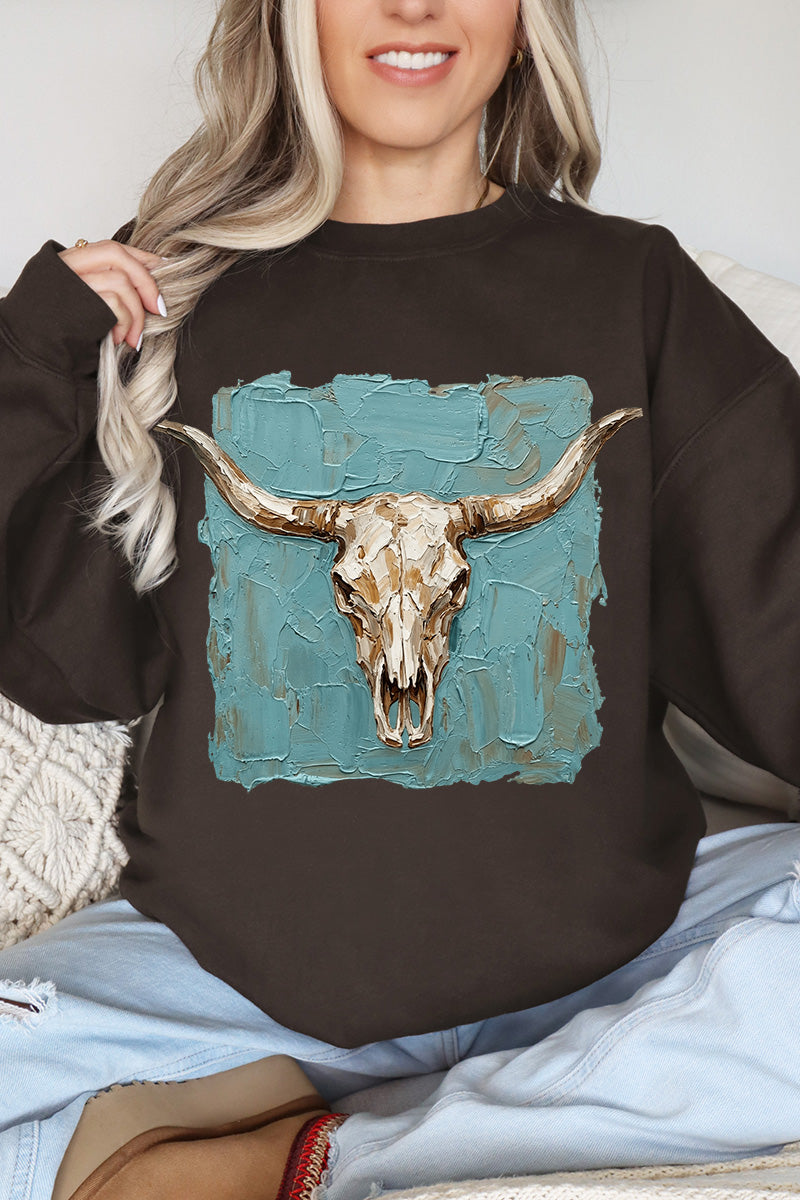 Longhorn Gallery Heavy Blend Crew Sweatshirt