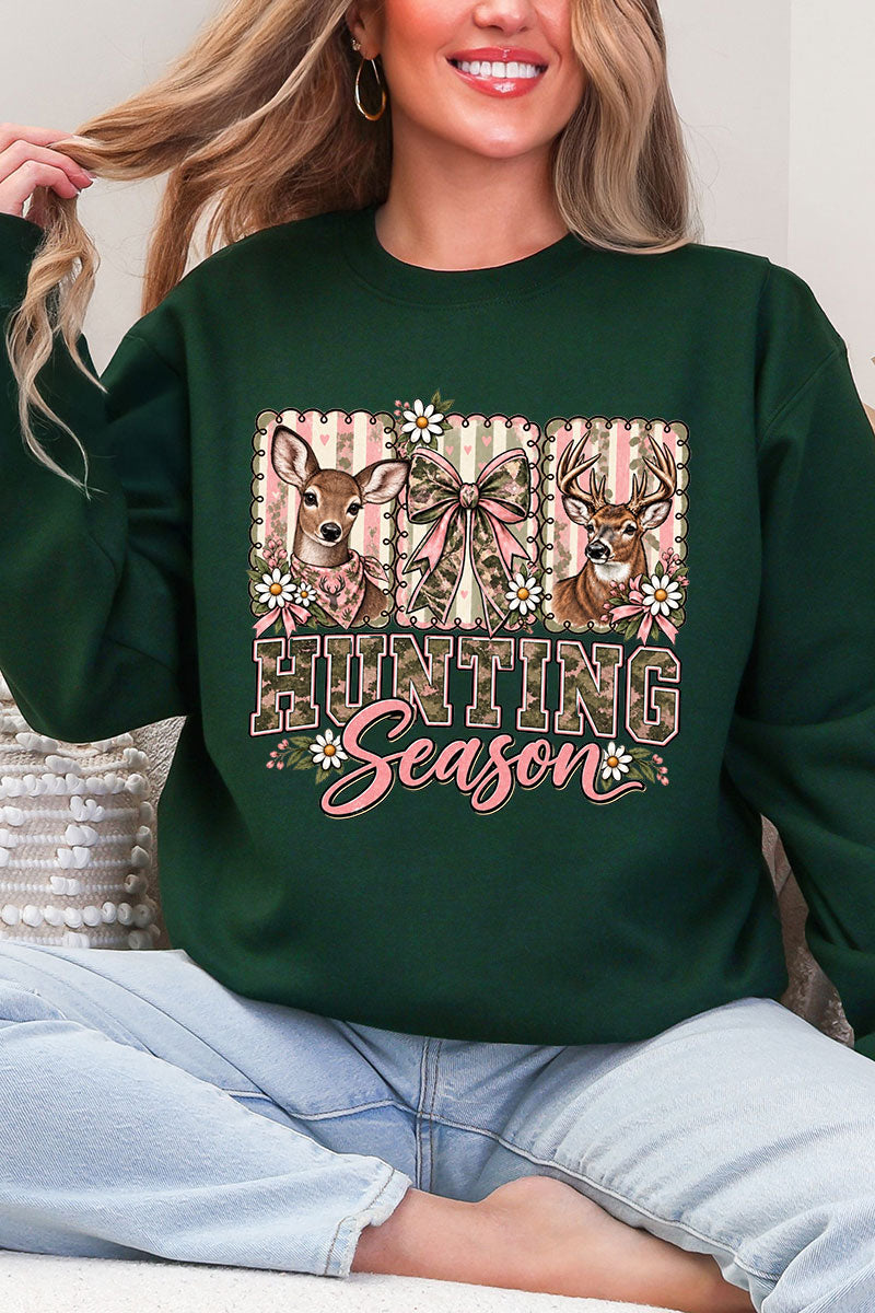 Camo & Bows Hunting Season Heavy Blend Crew Sweatshirt