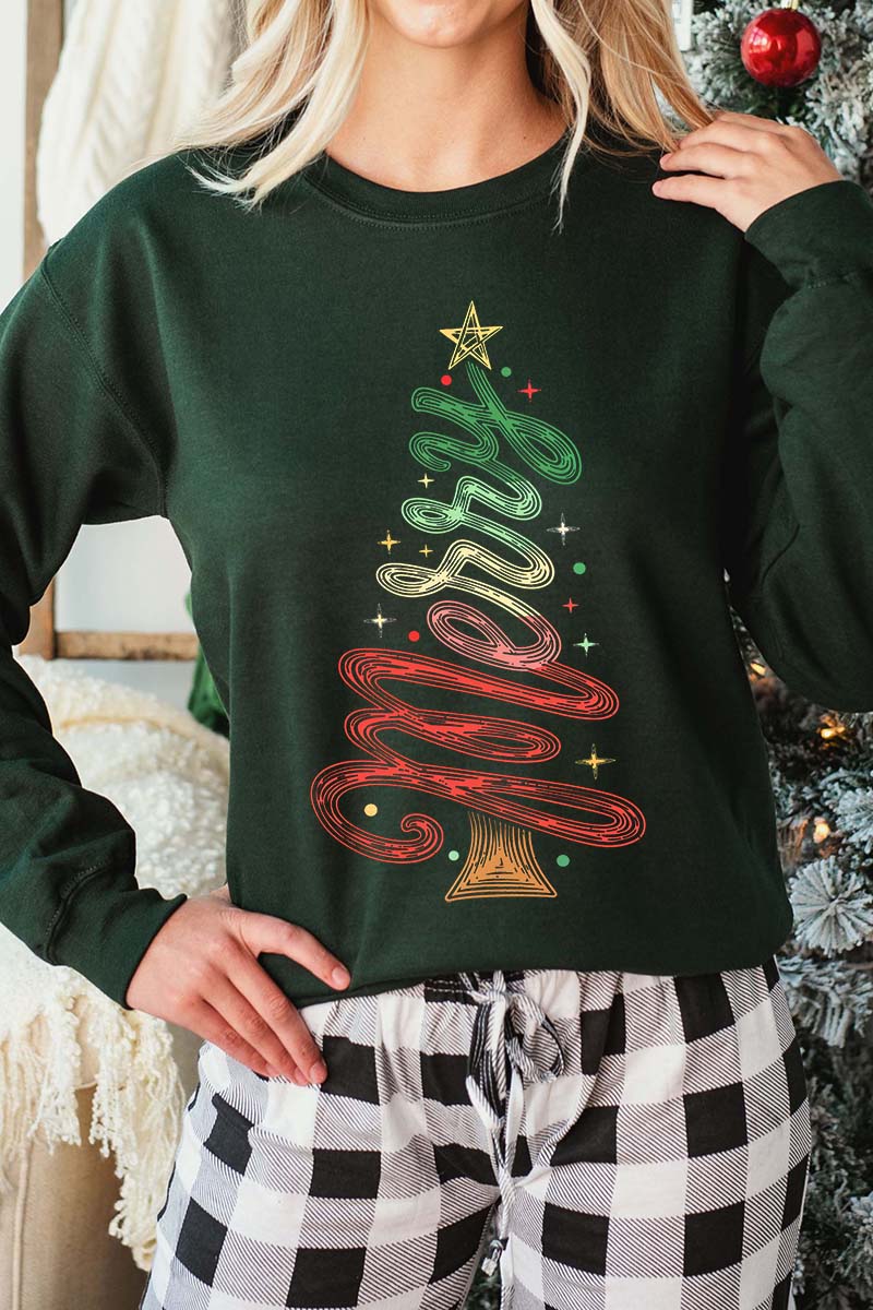 Merry In Motion Heavy Blend Crew Sweatshirt
