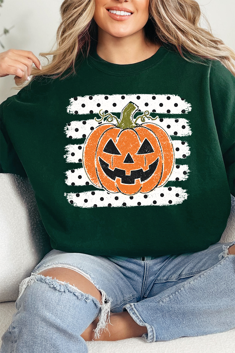 Spooky Pumpkin Pop Heavy Blend Crew Sweatshirt