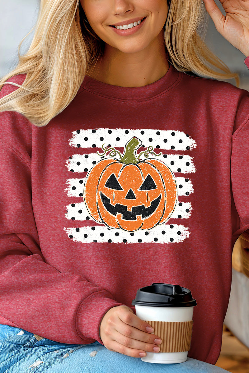 Spooky Pumpkin Pop Heavy Blend Crew Sweatshirt