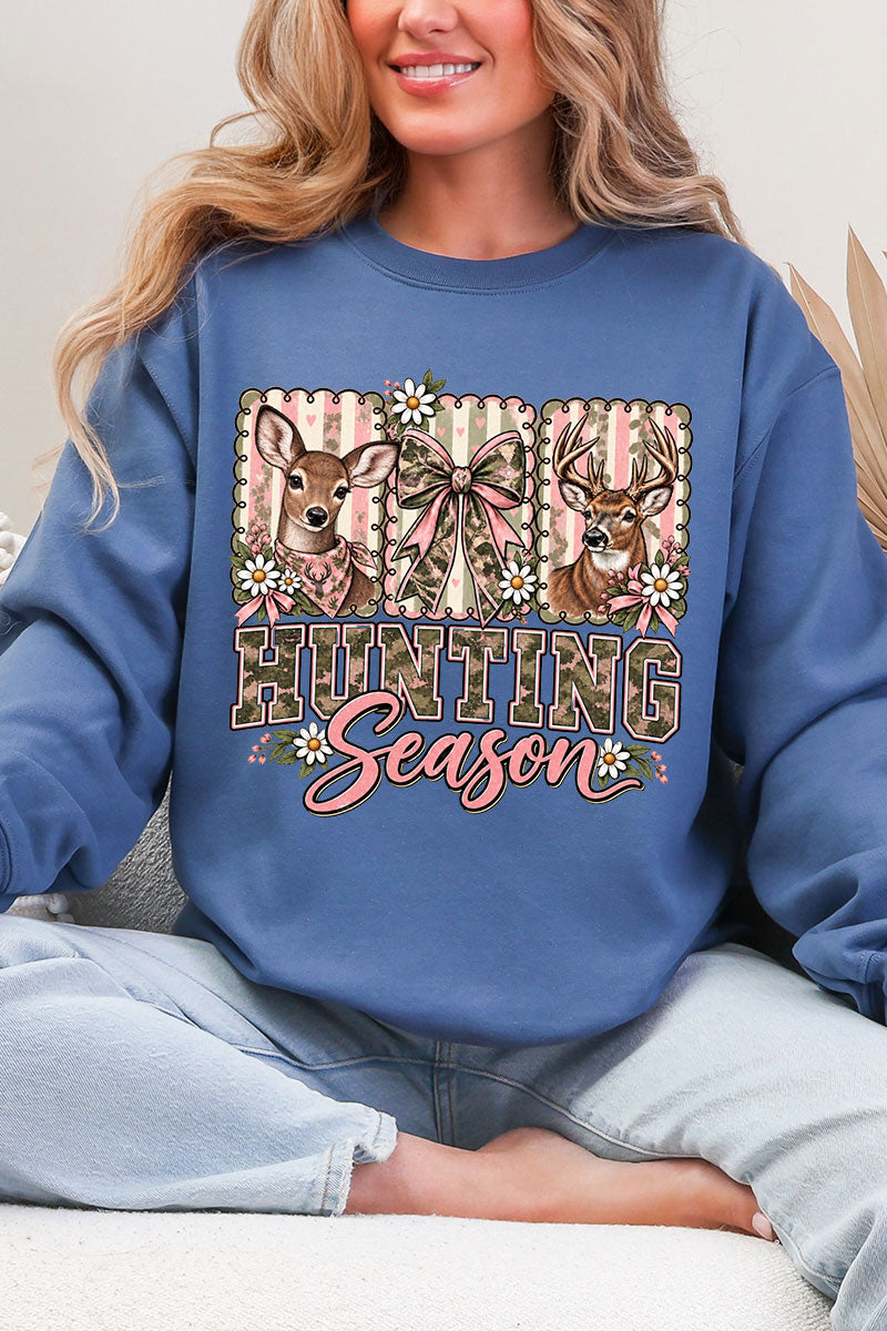 Camo & Bows Hunting Season Heavy Blend Crew Sweatshirt