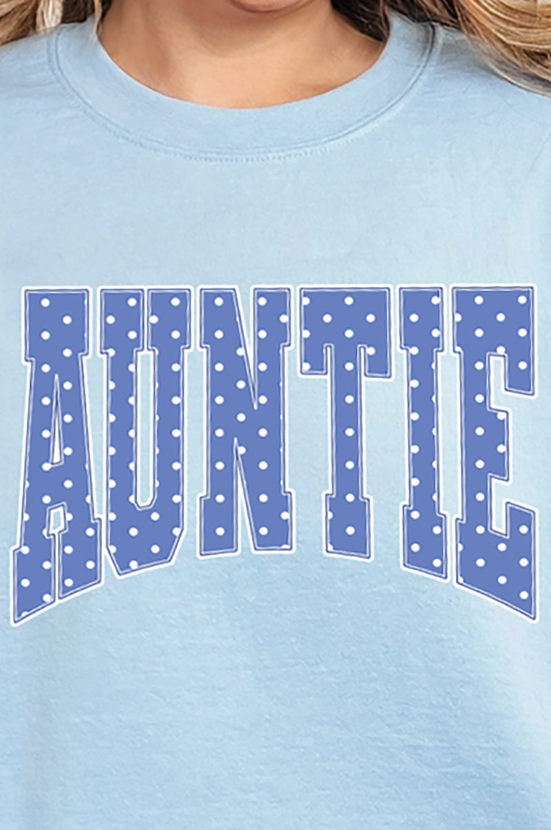 Blue Dot Auntie Heavy Blend Crew Sweatshirt