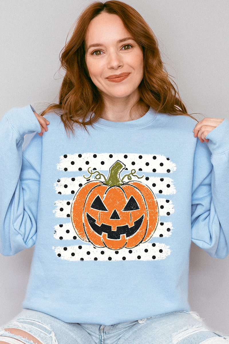 Spooky Pumpkin Pop Heavy Blend Crew Sweatshirt