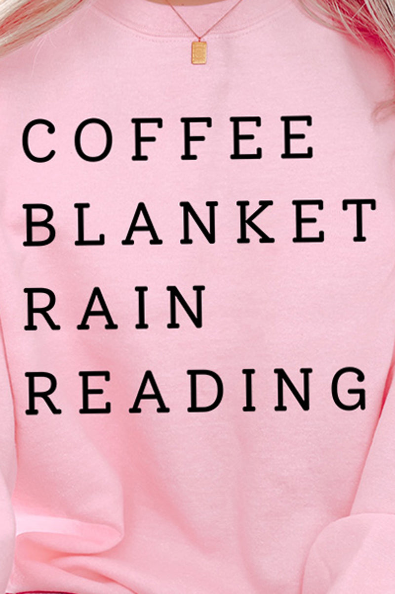 Rainy Day Reading Heavy Blend Crew Sweatshirt