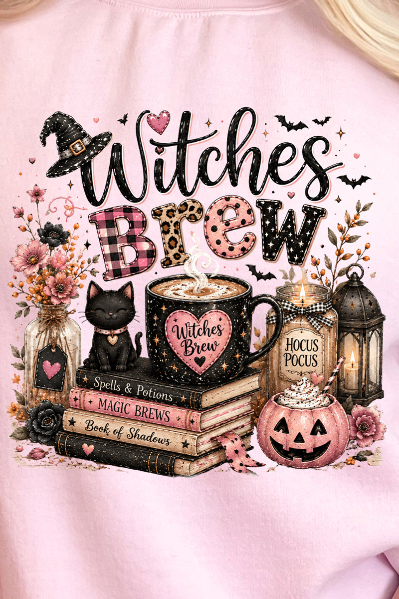 Witches Brew Spells & Potions Heavy Blend Crew Sweatshirt