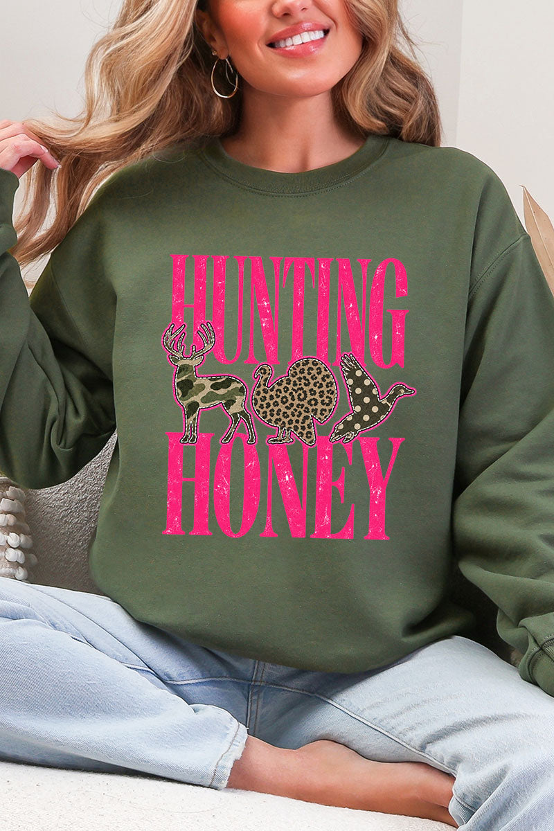 Hunting Honey Wild Mix Heavy Blend Crew Sweatshirt