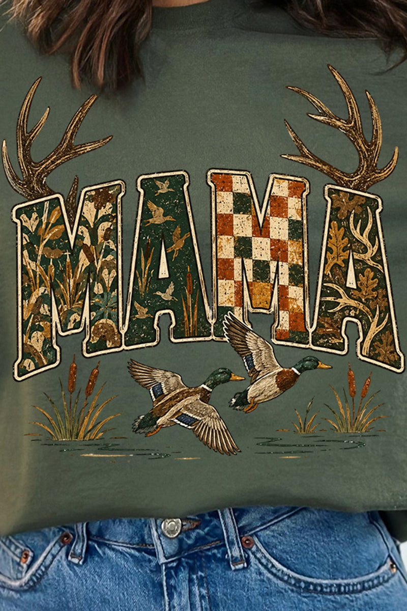Woodland Mama Heavy Blend Crew Sweatshirt