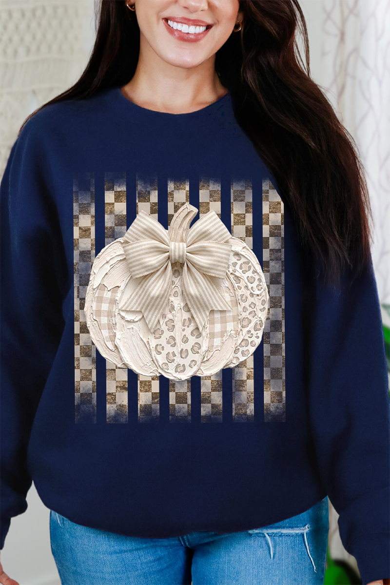 Painted Pumpkin Latte Heavy Blend Crew Sweatshirt