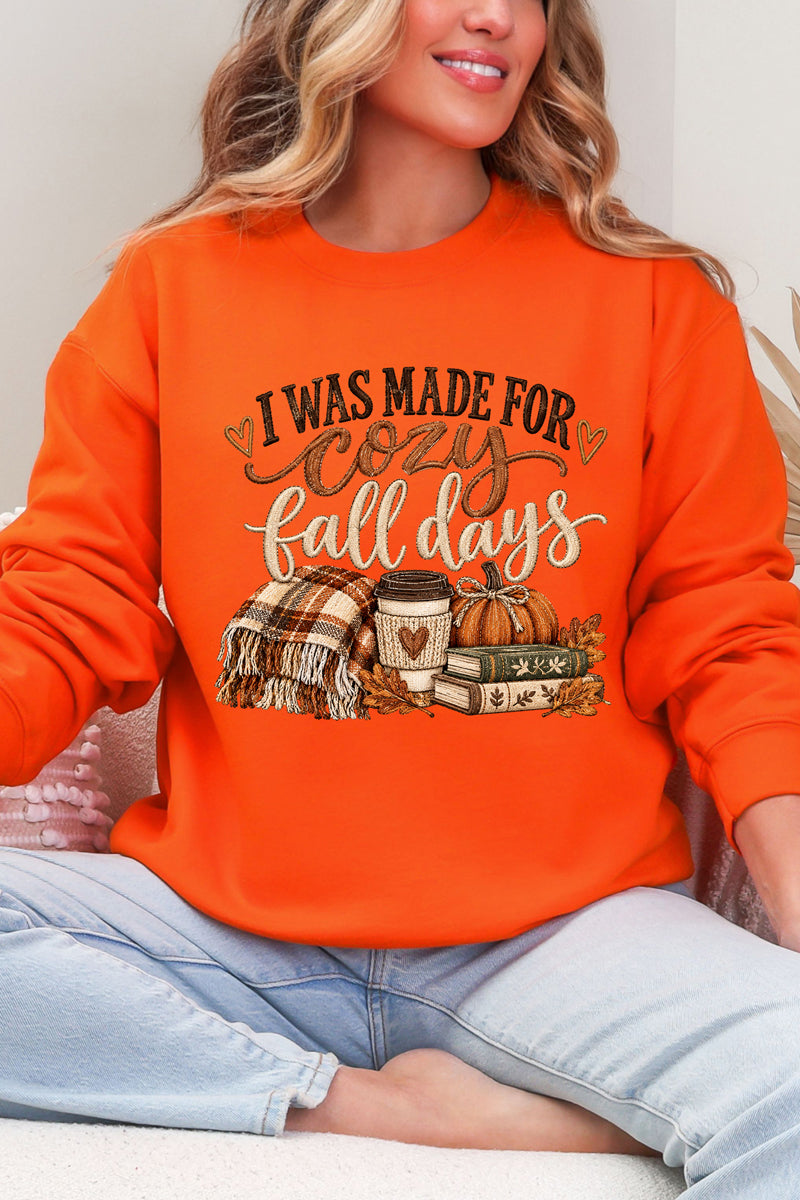 Cozy Fall Essentials Heavy Blend Crew Sweatshirt