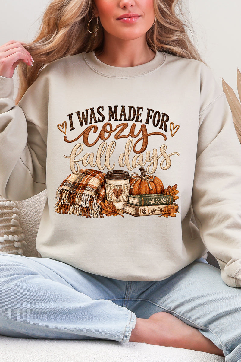 Cozy Fall Essentials Heavy Blend Crew Sweatshirt