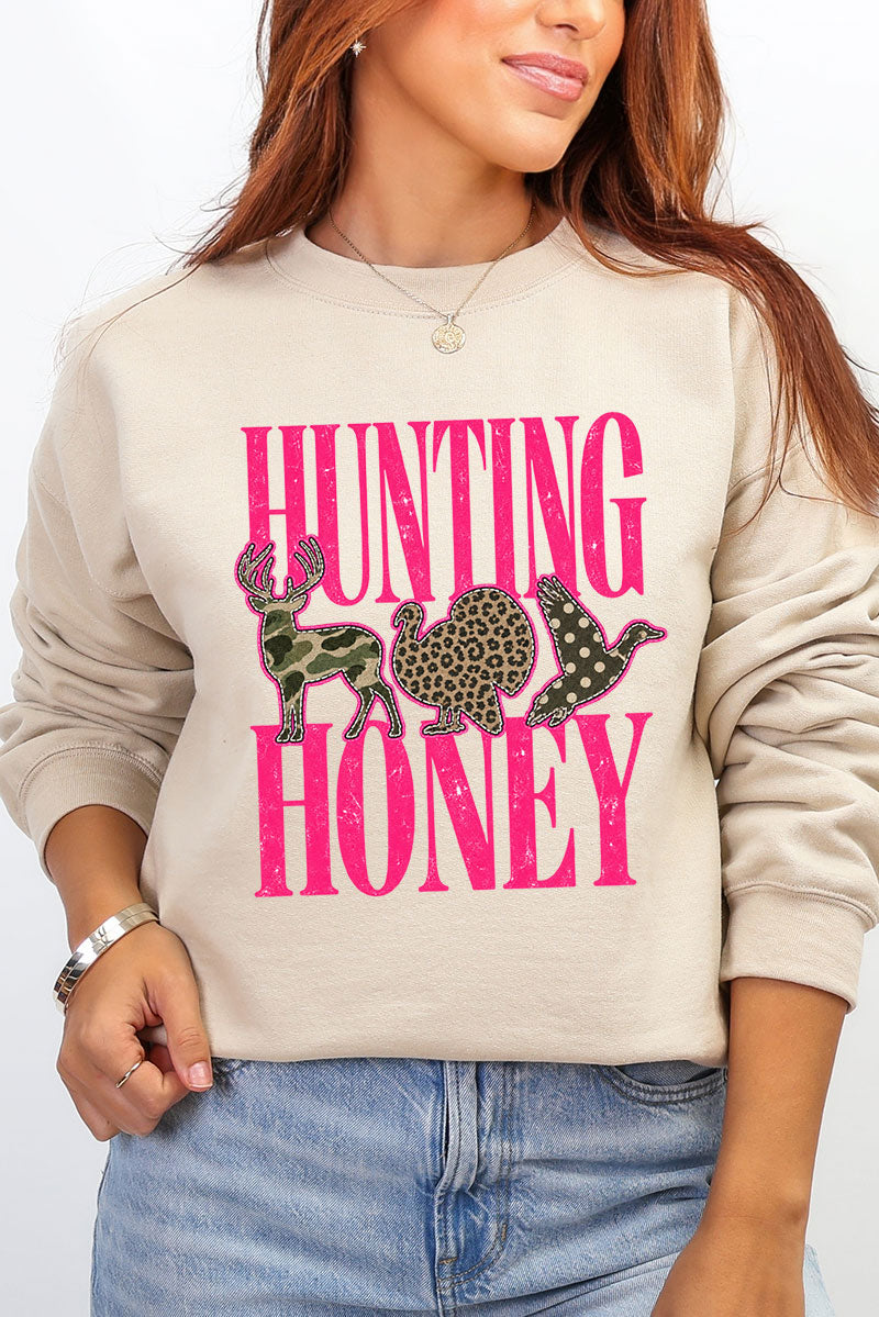 Hunting Honey Wild Mix Heavy Blend Crew Sweatshirt